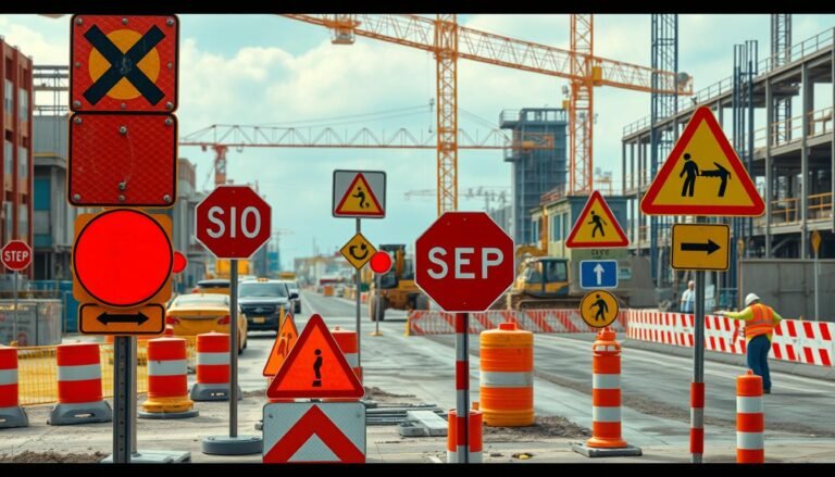Erros comuns na sinalização de obras e como evitar