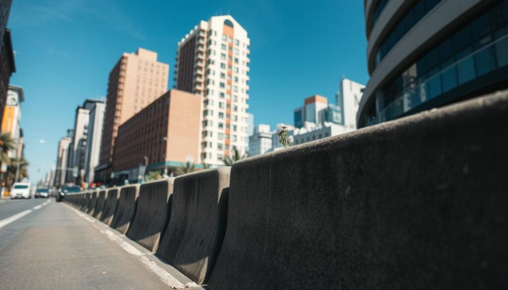 Barreiras de concreto: vantagens e limitações práticas