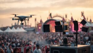 Equipamentos móveis para segurança em grandes eventos