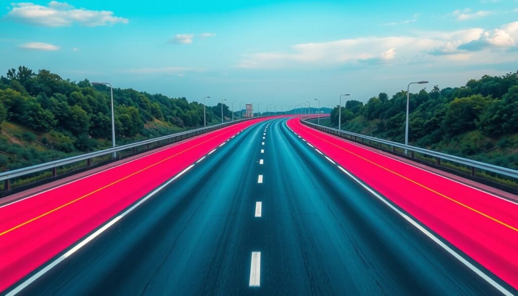 Como balizadores eletrônicos funcionam em rodovias