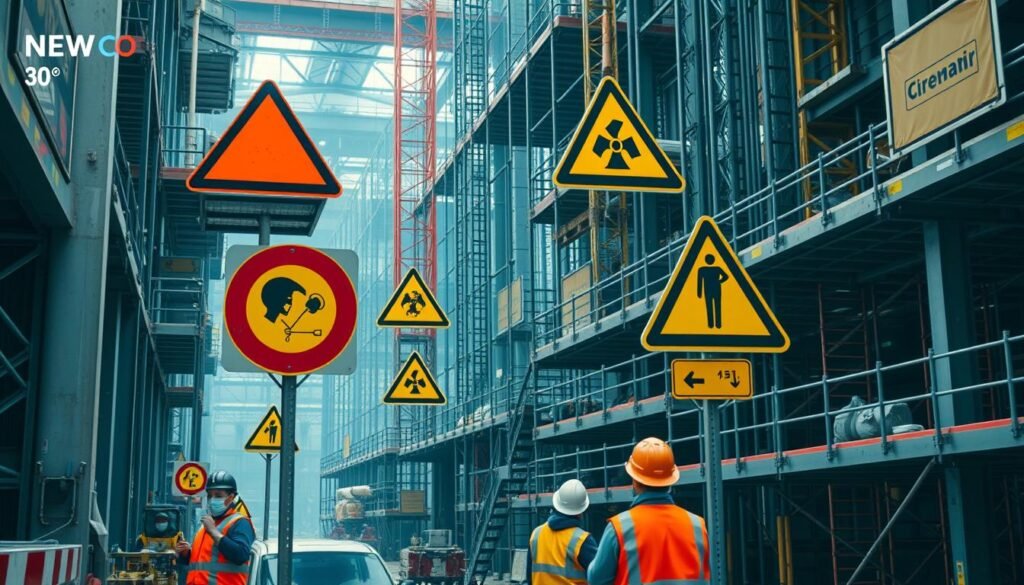 Painéis de alerta em obras de alta complexidade