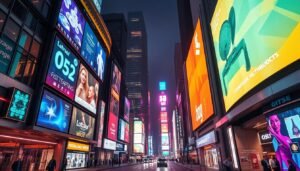 Sinalização digital para projetos em áreas urbanas